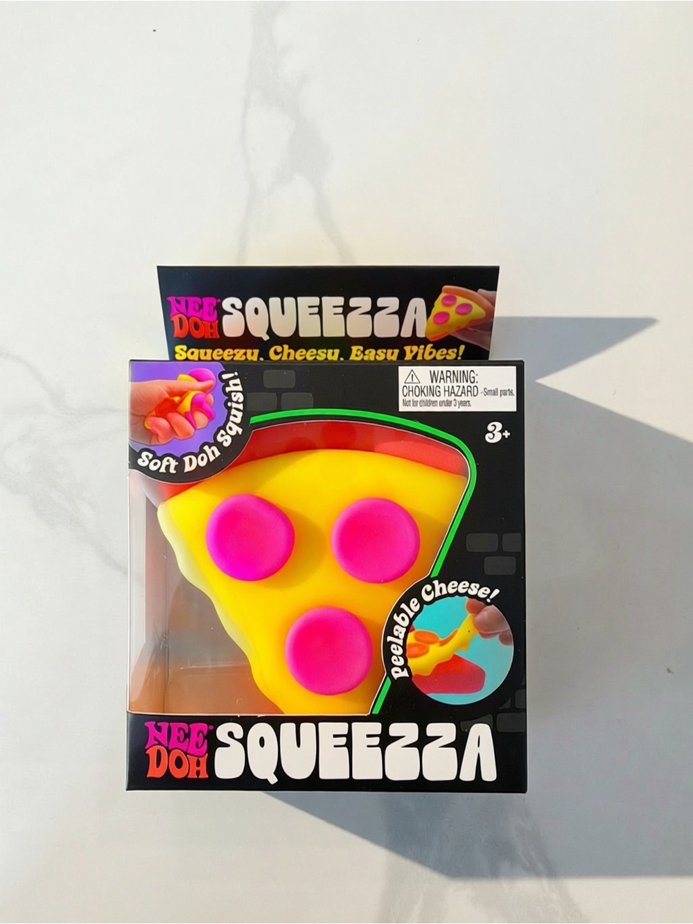 RARE NeeDoh Squeezza Pizza Squishy 🍕 Viral Collectible NEW in Box